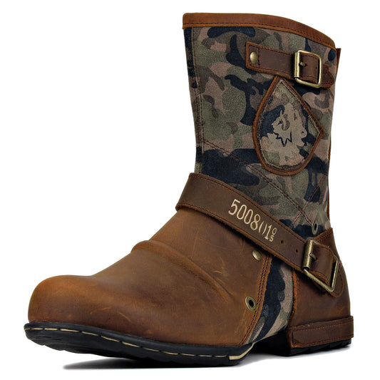Mid-High Tube Men's Cowboy Boot - My Store