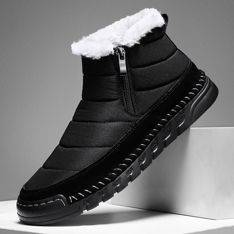 Plus Size Snow Boots Men's Outdoor Thickened Warm - My Store