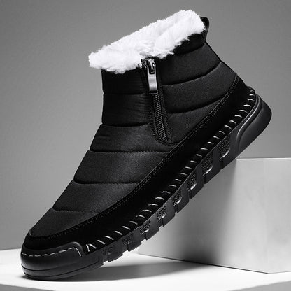 Plus Size Snow Boots Men's Outdoor Thickened Warm - My Store