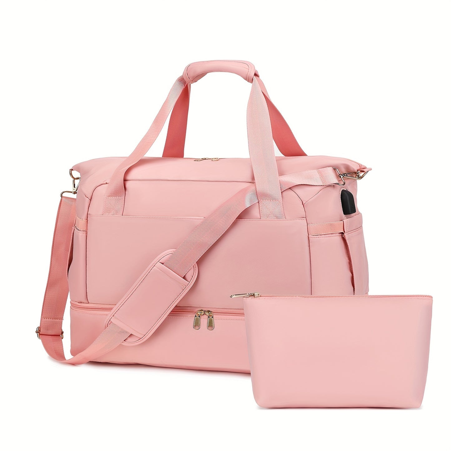 Women's Travel Duffel Bag, Sports Gym Yoga Duffel Bag Weekender Overnight Totes Bag - My Store