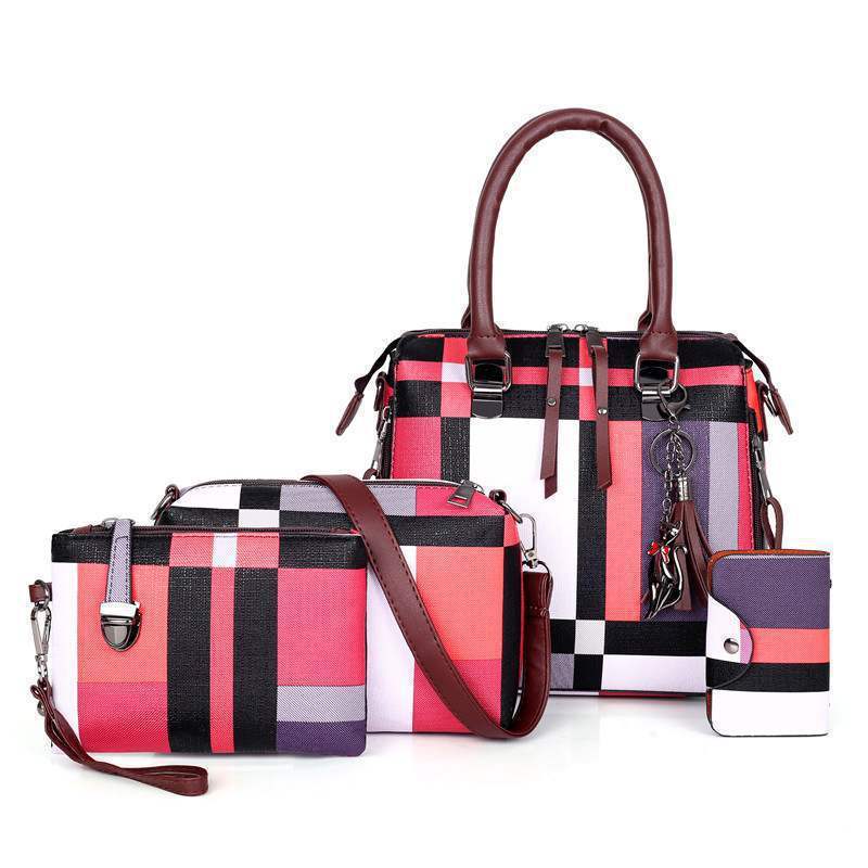New Luxury Handbags Plaid Women Bags Designer - My Store