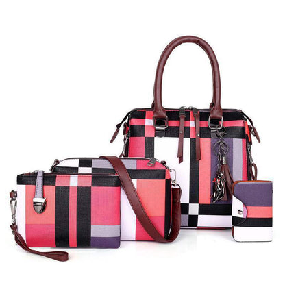 New Luxury Handbags Plaid Women Bags Designer - My Store