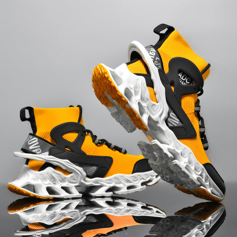 Ultra-light Shock-absorbing Running Blade Fly-knit Sneakers - My Store