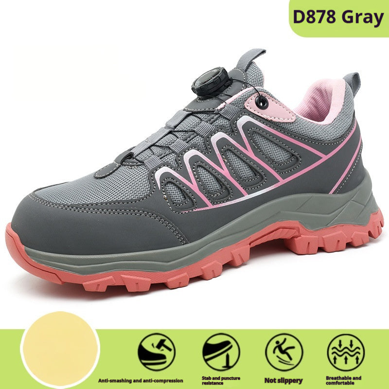 Women's Labor Protection Shoes Lightweight Deodorant Breathable - My Store