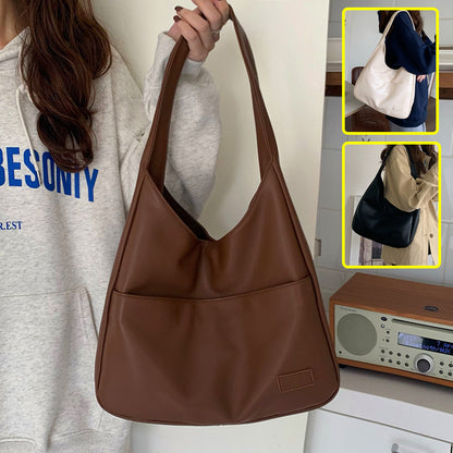 Fashion Tote Bag Large Capacity Casual Shoulder Bag Women's Commuting Handbag College Student - My Store