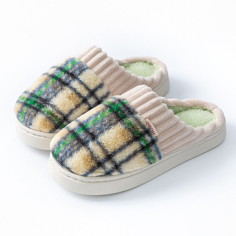 Leisure Home Comfortable Soft Cotton Slippers - My Store
