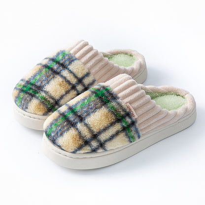 Leisure Home Comfortable Soft Cotton Slippers - My Store