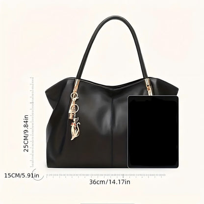 Women's Tote Bag Bags, Large Leather Shoulder Bag Purse Top Handle Hobo Handbag - My Store