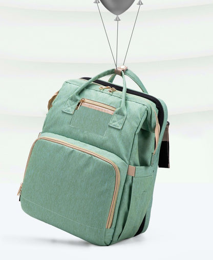 USB Charging Version Mommy Bed Backpack Folding Large Capacity Multi-function - My Store