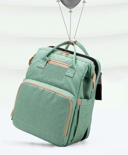 USB Charging Version Mommy Bed Backpack Folding Large Capacity Multi-function - My Store
