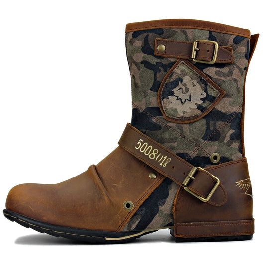 Mid-High Tube Men's Cowboy Boot - My Store