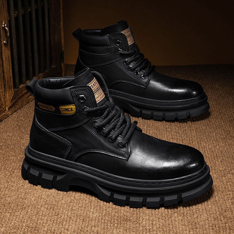 Martin Boots Men Trendy High Top British Working Wear - My Store