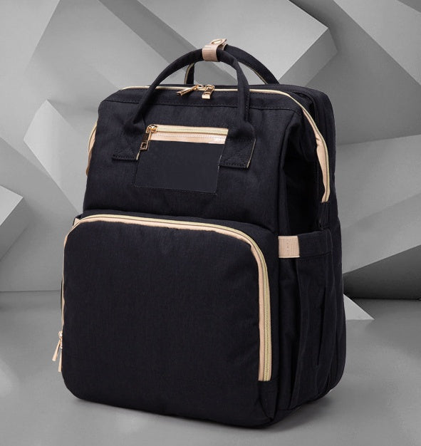 USB Charging Version Mommy Bed Backpack Folding Large Capacity Multi-function - My Store