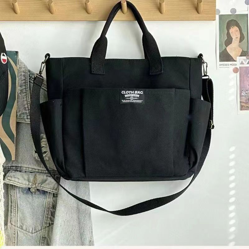 Large Capacity Shoulder Canvas Bag, Commuting Hand Bag - My Store