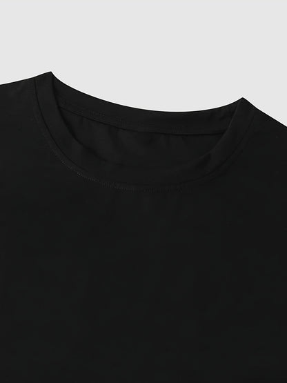Men's T-shirt, Front Printed T-shirt, Summer, Spring, Autumn Casual Short Sleeved T-shirt, Top As A Gift - My Store