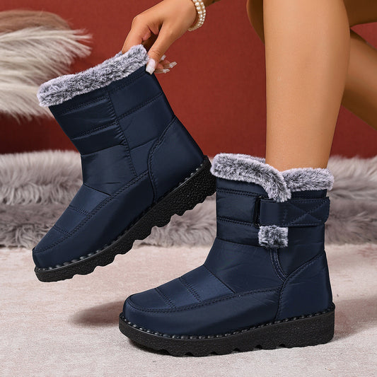 Women's Snow Boots Plus Size Wear-resistant Comfortable Warm Boots - My Store