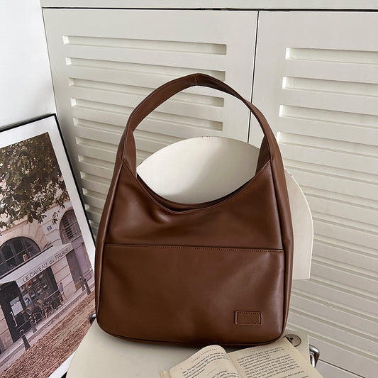 Fashion Tote Bag Large Capacity Casual Shoulder Bag Women's Commuting Handbag College Student - My Store