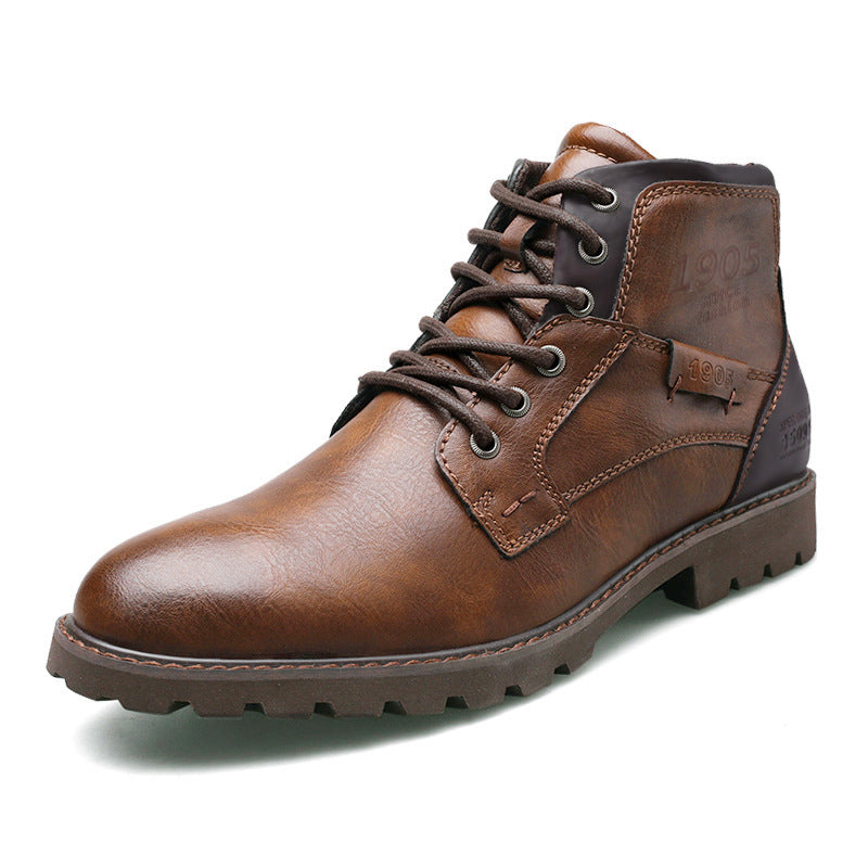 Martin Boots Men's Boots Plus Size Zipper Ankle Boots - My Store