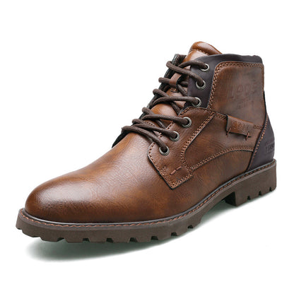 Martin Boots Men's Boots Plus Size Zipper Ankle Boots - My Store