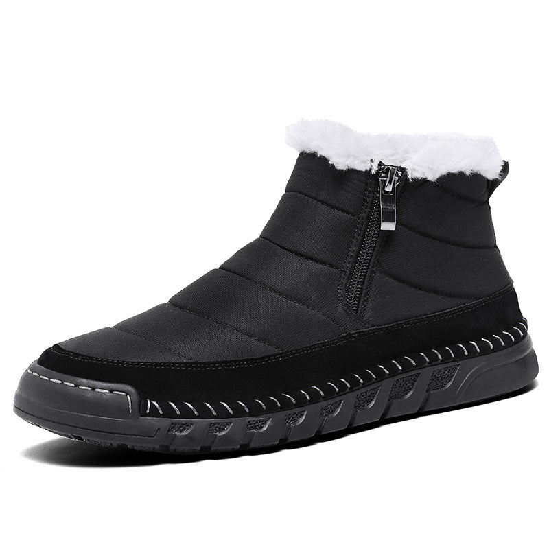 Plus Size Snow Boots Men's Outdoor Thickened Warm - My Store