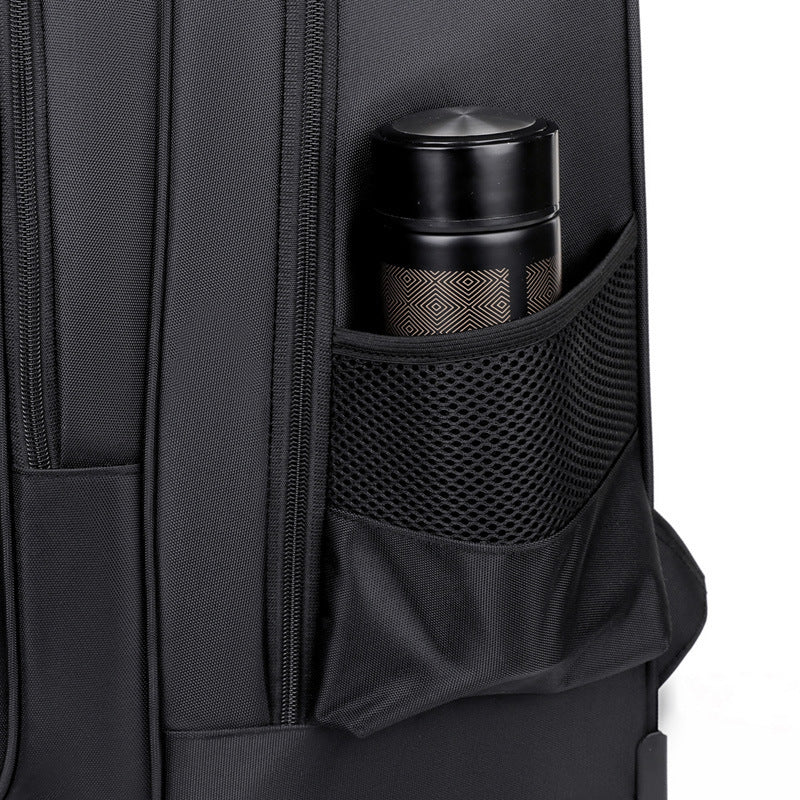 Trolley Backpack Ultra-light Trolley Bag Large Capacity Single-directional Wheel - My Store
