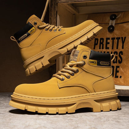 Martin Boots Men Trendy High Top British Working Wear - My Store