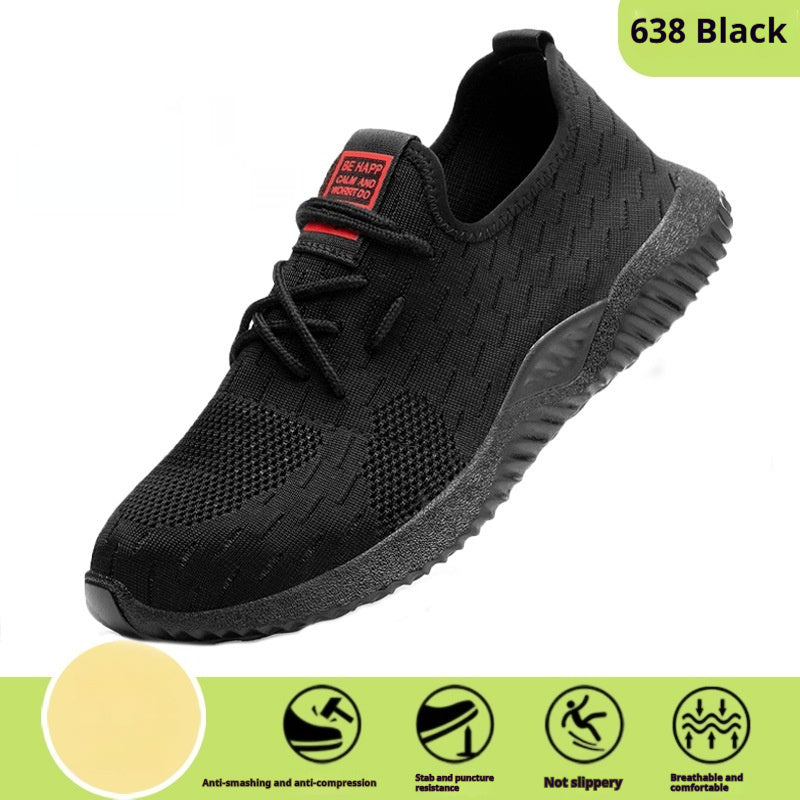 Women's Labor Protection Shoes Lightweight Deodorant Breathable - My Store