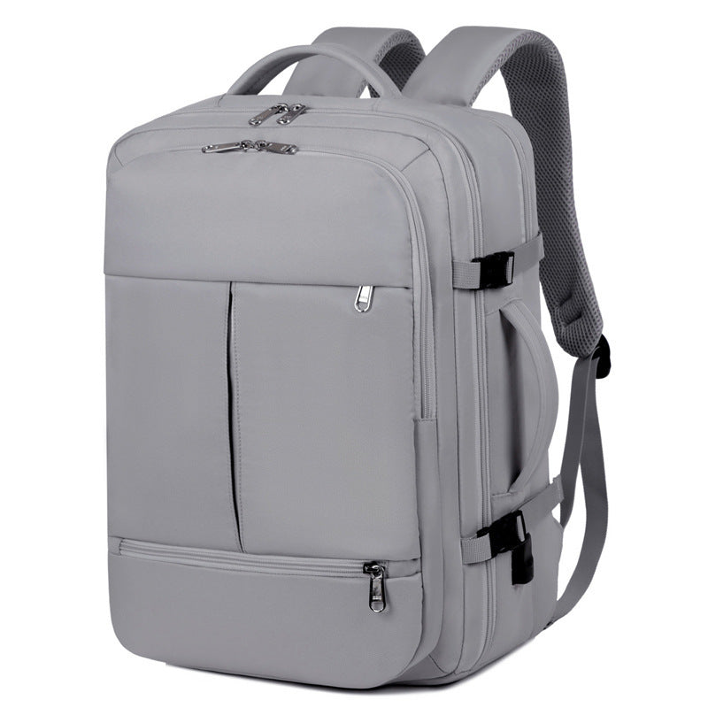 Large Capacity Backpack For Women Men Multiple Pockets And Zippers Versatile Computer Bags Business Travel Backpack - My Store