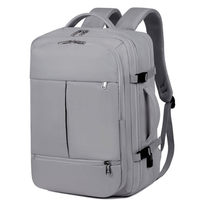 Large Capacity Backpack For Women Men Multiple Pockets And Zippers Versatile Computer Bags Business Travel Backpack - My Store