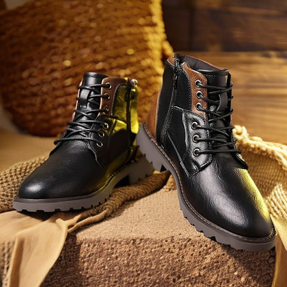 Martin Boots Men's Boots Plus Size Zipper Ankle Boots - My Store