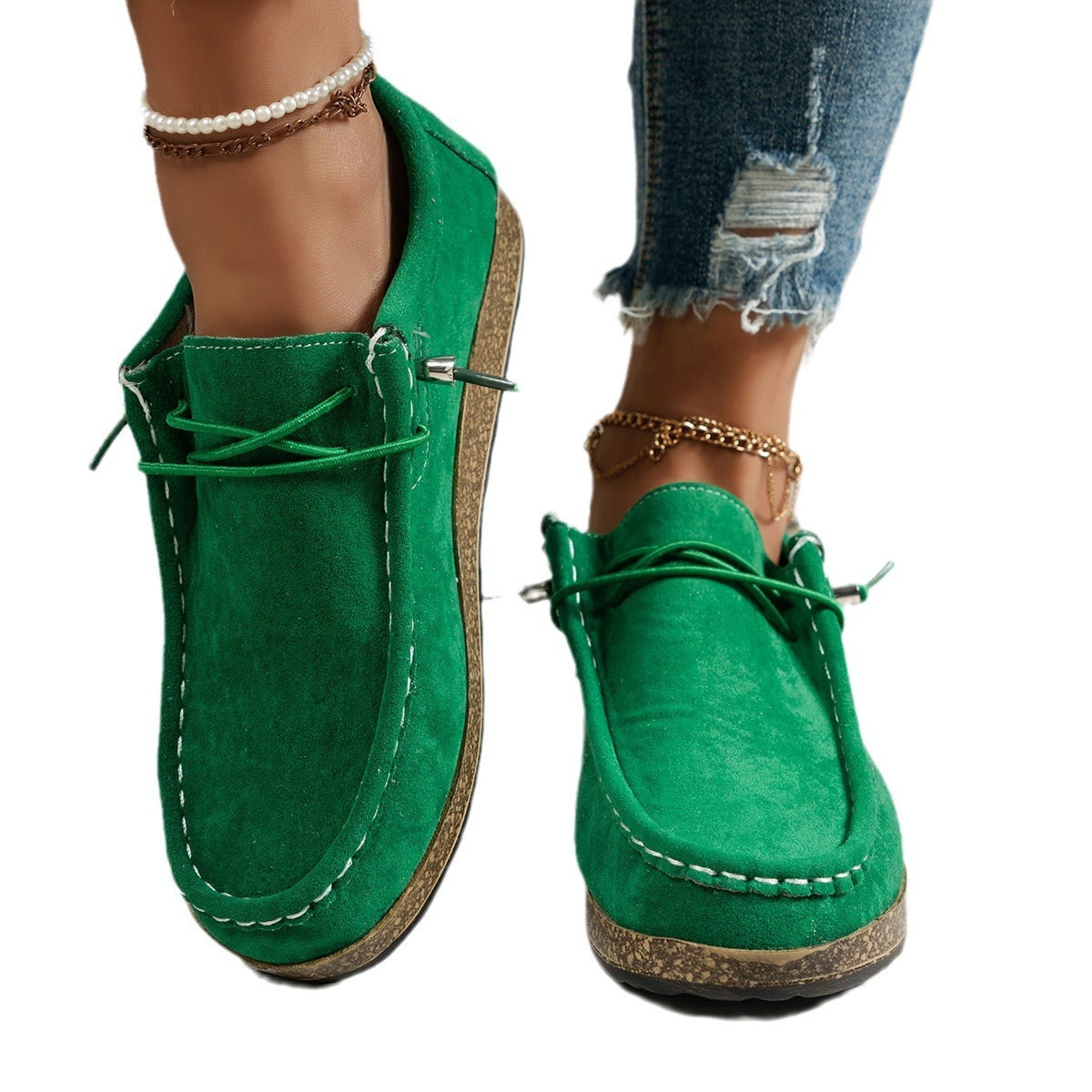 Women's Elastic Slip-on Casual Shoes - My Store