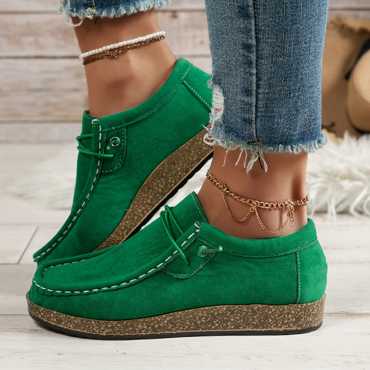 Women's Elastic Slip-on Casual Shoes - My Store