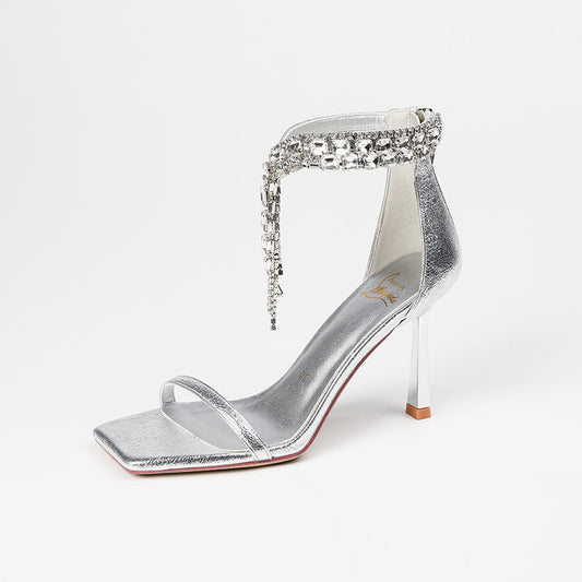 Women's High Heels Ankle-strap Open Toe Sandals - My Store