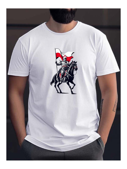 Explore The Cutting Edge Of Fashion All On Popular Online Shopping Platforms Where Unique Knightpatterned Tshirts Await Your Discovery - My Store