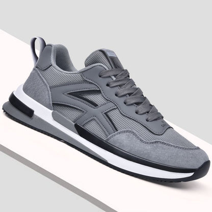 Leather Comfortable Breathable Casual Sneaker - My Store