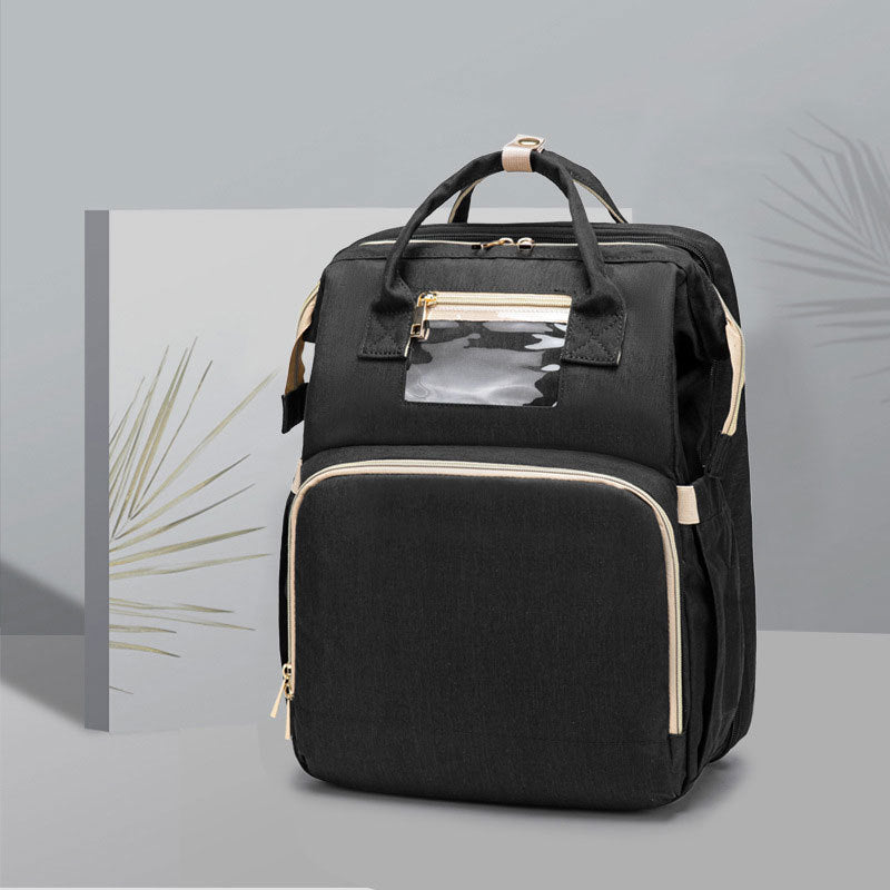 USB Charging Version Mommy Bed Backpack Folding Large Capacity Multi-function - My Store