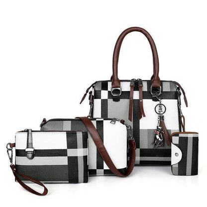 New Luxury Handbags Plaid Women Bags Designer - My Store