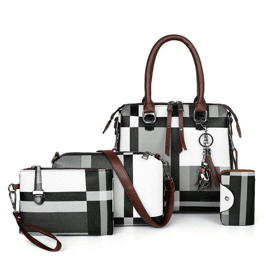 New Luxury Handbags Plaid Women Bags Designer - My Store
