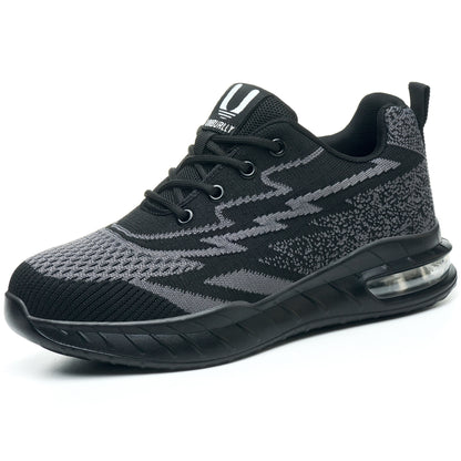 Women's Work Shoes With Steel Toe Anti Smashing - My Store