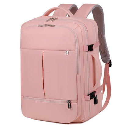 Large Capacity Backpack For Women Men Multiple Pockets And Zippers Versatile Computer Bags Business Travel Backpack - My Store