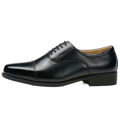 Mesh Three Connector Business Casual Leather Shoes - My Store