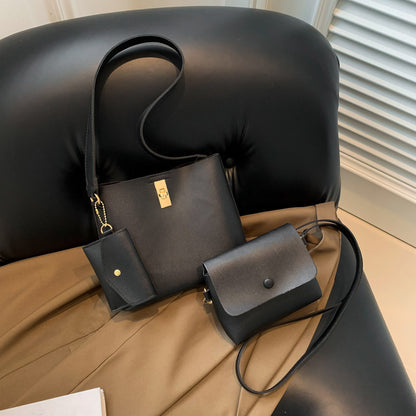 Western Style Hand Shoulder Bag Three-piece Messenger Bag - My Store