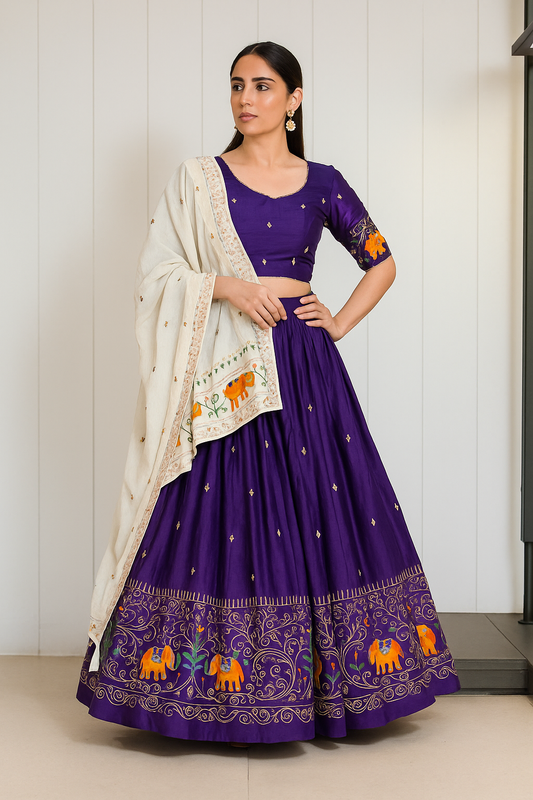 SAMRAJYA VOL - 1 - Pure jaam cotton fabric Chaniya Choli - My Store