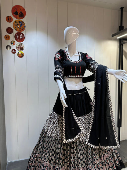MADHURI - Jaam cotton and Camric cotton Chaniya choli - My Store