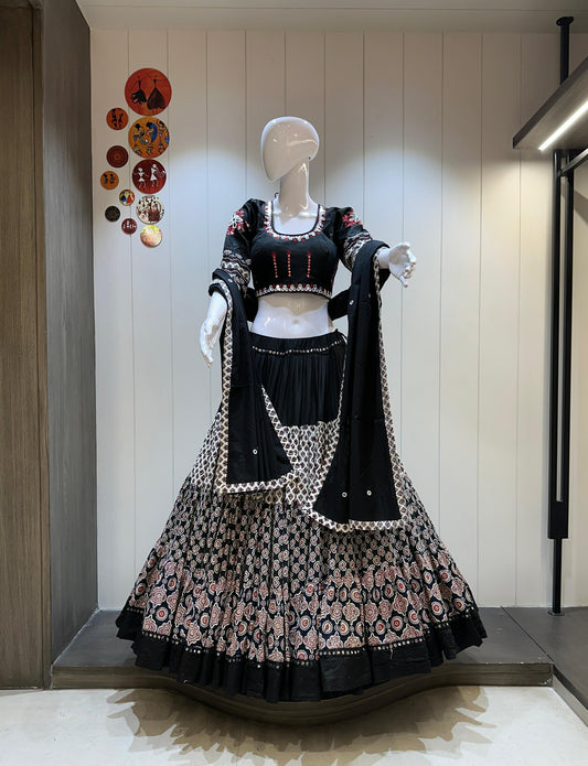 MADHURI - Jaam cotton and Camric cotton Chaniya choli - My Store