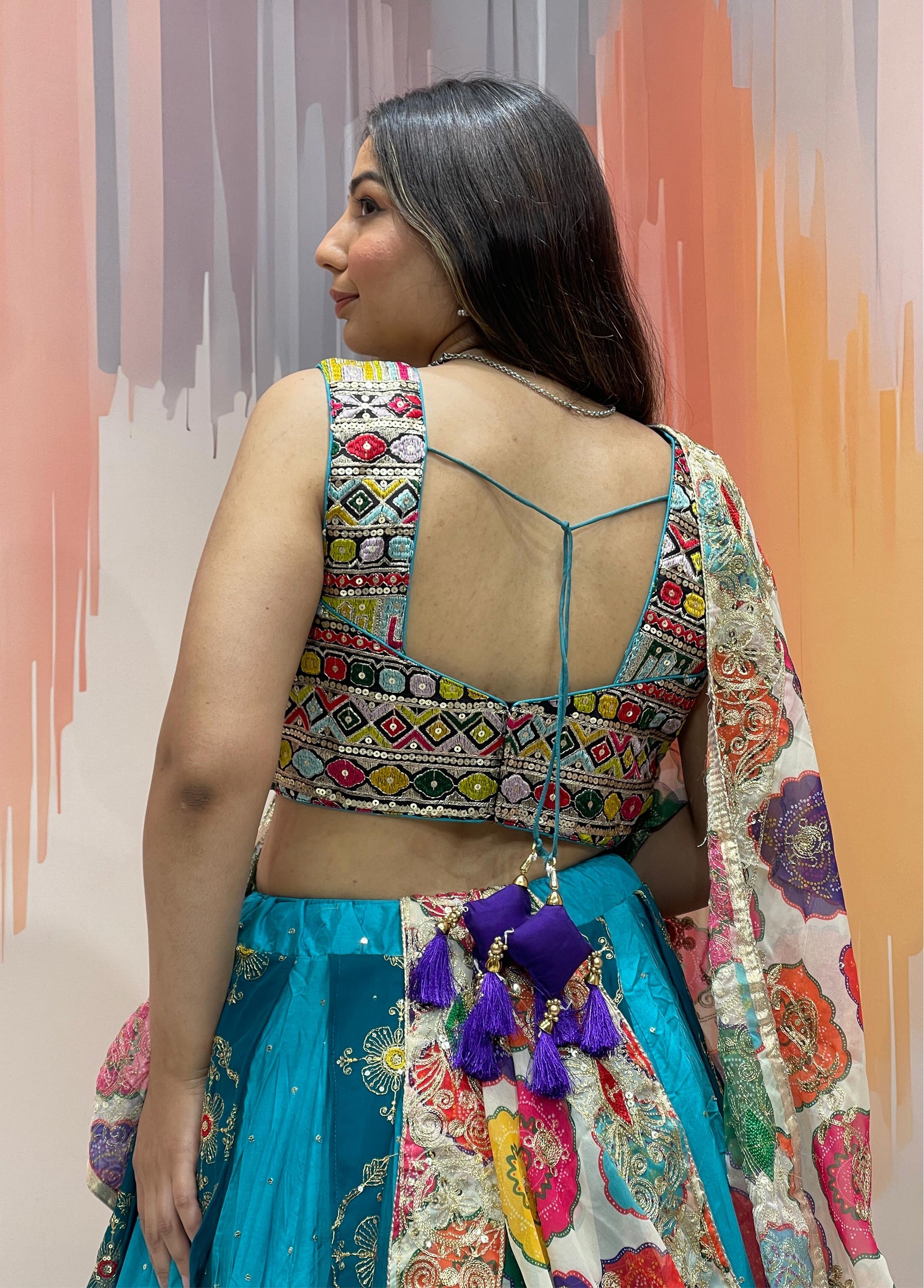 RANGILA VOL-1 - Vintage Concept Rusian Silk Chaniya choli - My Store