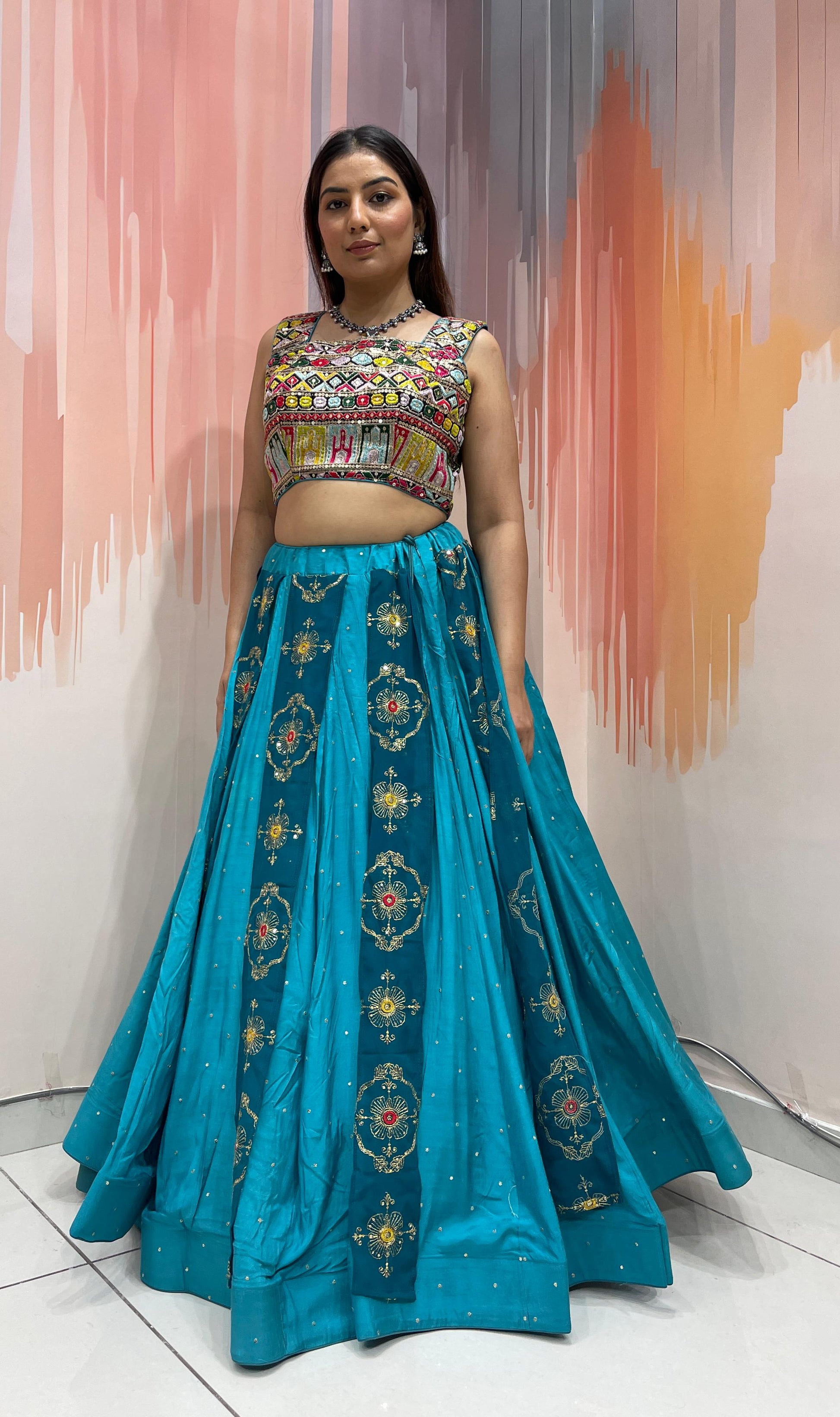RANGILA VOL-1 - Vintage Concept Rusian Silk Chaniya choli - My Store