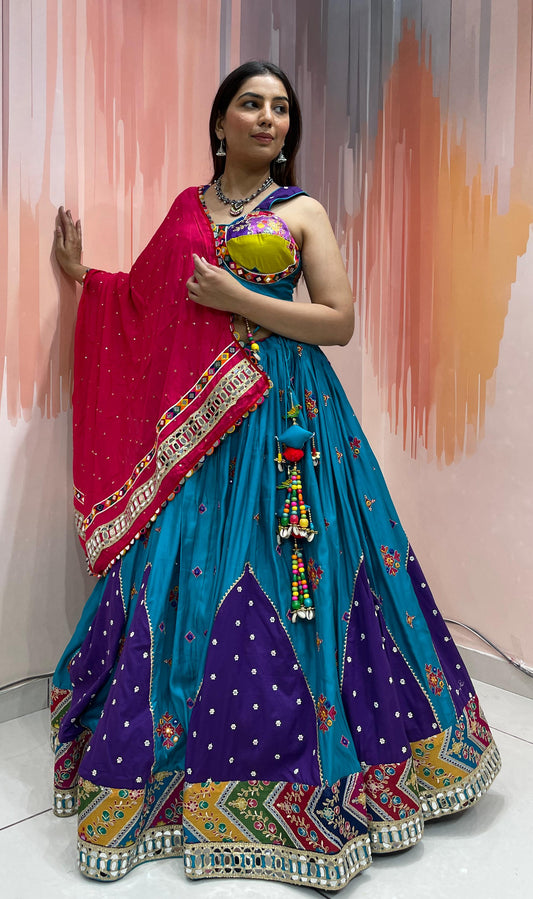 PARAM SUNDRI VOL - 1 - BOMBAY SILK CHANIYA CHOLI - My Store