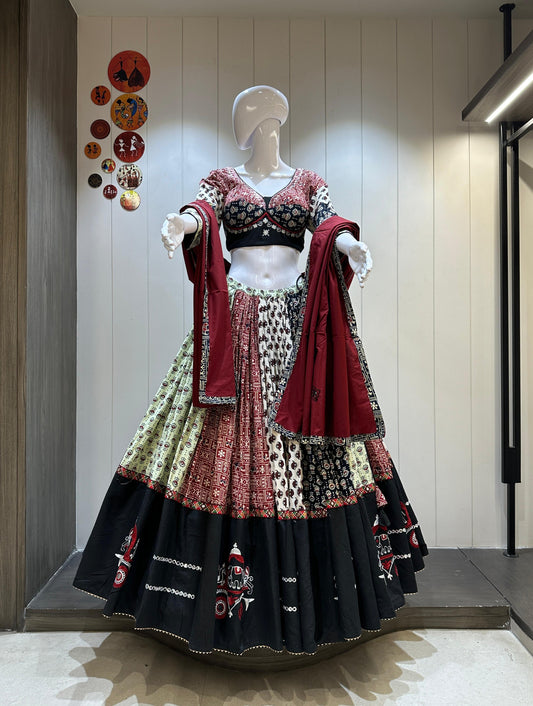 RATH - Pure khadi cotton fabric Chaniya choli - My Store