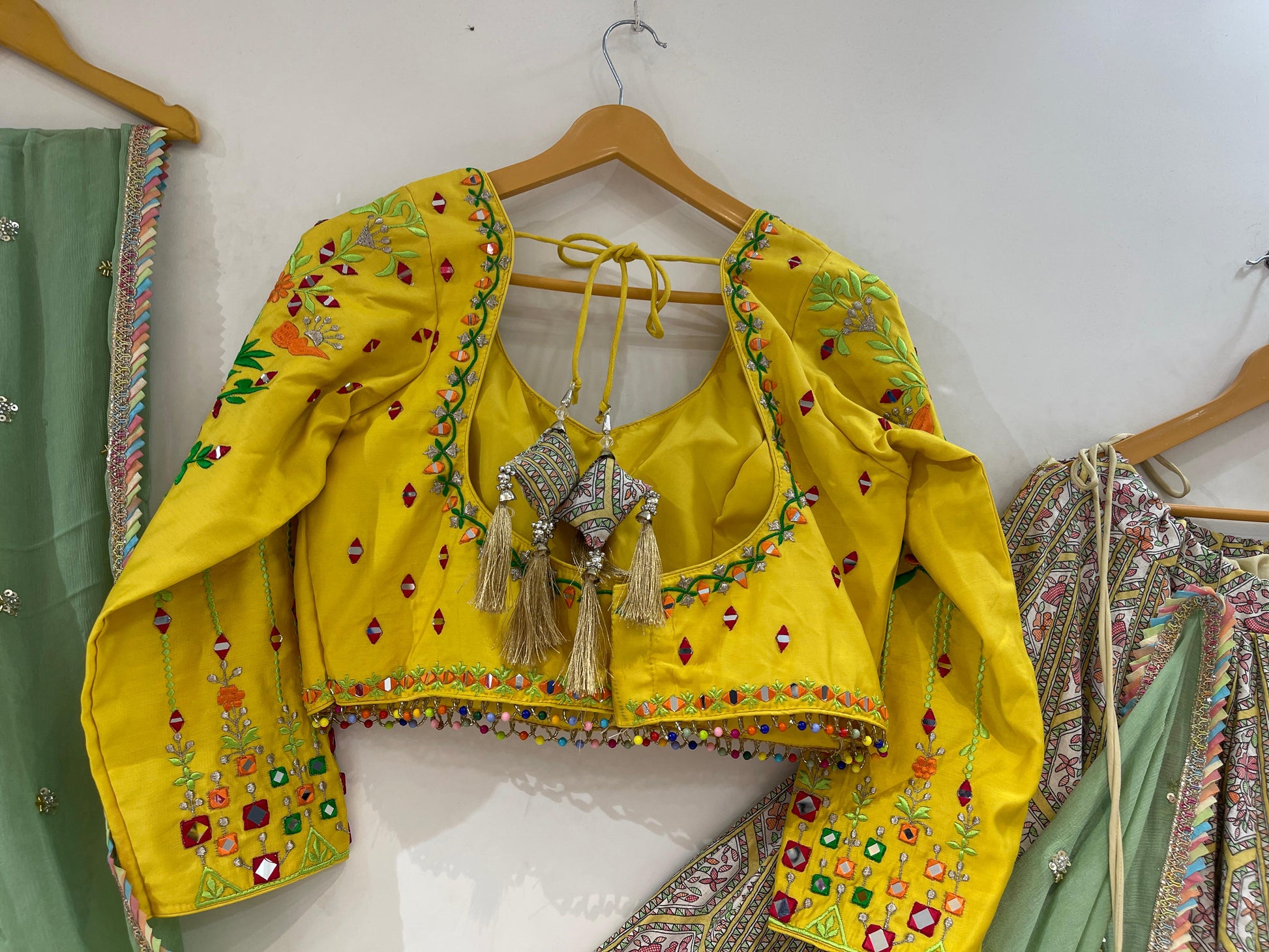 ROHINI VOL - 2 - Indo Western Concept 7 embroidery Cotton Printed Chaniya Choli - My Store